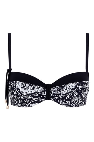 Sujetador de bikini Flowers - Negro - Chantelle