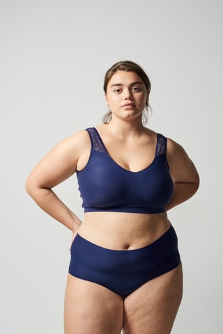 Sujetador deportivo - Azul marino - Softstretch