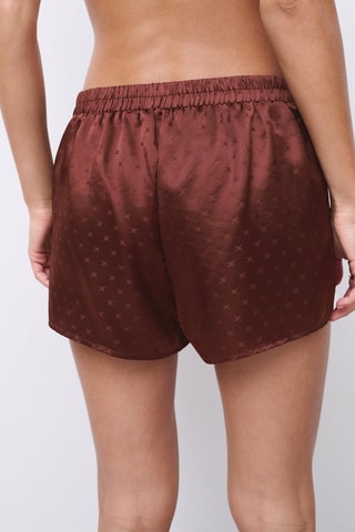 Short de pijama de seda Xtravagan - Marrón - Chantelle X