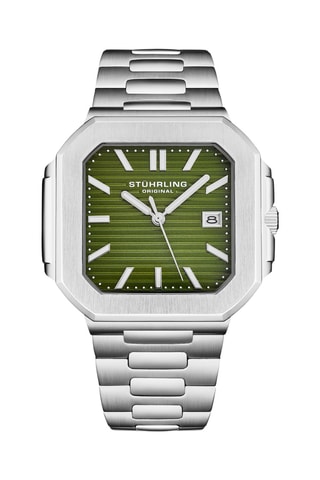 Orologio al quarzo in acciaio - Argentato