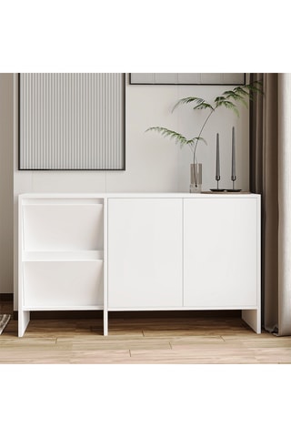 Buffet - 2 portes - 130 x 44 x 81,8 cm