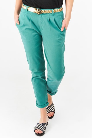 Pantalón recto - Turquesa