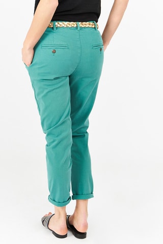 Pantalón recto - Turquesa
