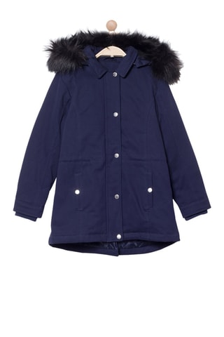 Jas met Capuchon - Marineblauw