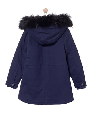 Jas met Capuchon - Marineblauw