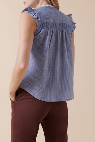 Top - 
Blauw