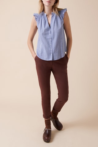 Top - 
Blauw
