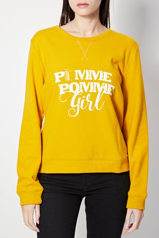 Sweater Mosterdgeel