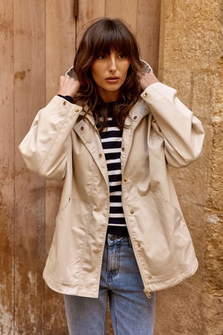 Parka met Capuchon Luze - Beige
