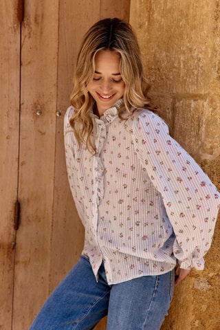Blouse Capucine - Hemelsblauw