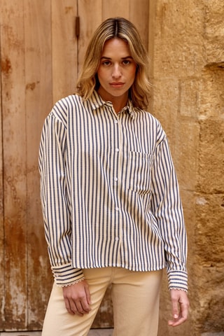 Camisa Catalie - Azul marino