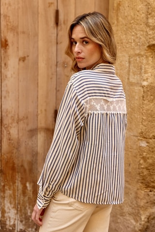 Camisa Catalie - Azul marino