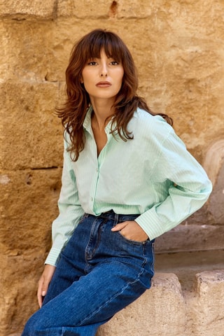 Camisa Camelie - Verde