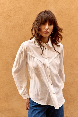 Camisa Claudine - Blanco