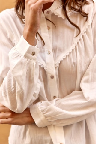 Camisa Claudine - Blanco