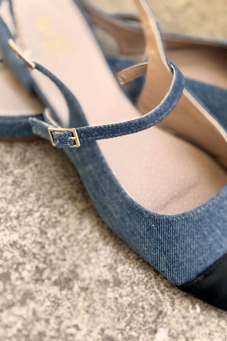 Denim Mary Janes Hanaelle - Blauw