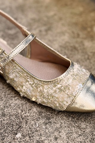 Mary Janes Hanaelle - Goudkleurig