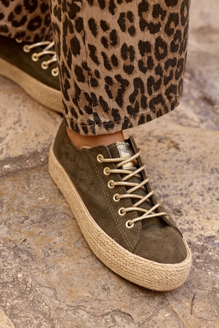 Platform Sneakers Hermine - Kaki