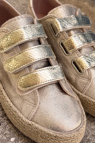 Platform Sneakers Hipine - Goudkleurig