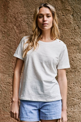 T-shirt Terence - Wit