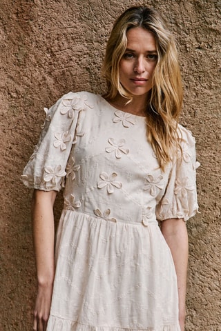 Midi-jurk Raylene - Beige