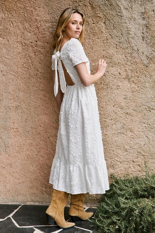 Vestido largo Rolande - Blanco