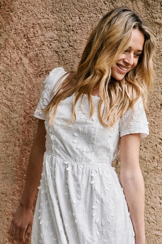 Vestido largo Rolande - Blanco