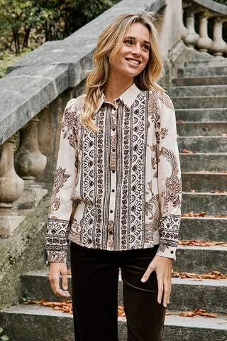 Camisa Carlette - Beige