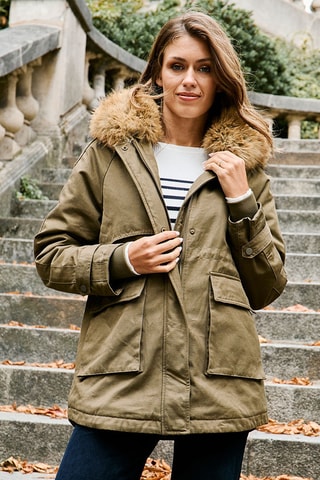 Parka met Capuchon Lenny - Kaki