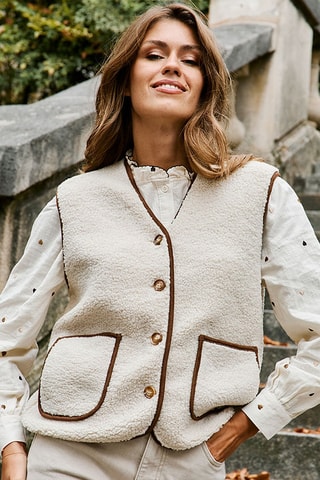 Mouwloos Vest Victor - Beige