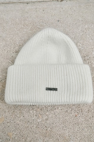 Gorro de angora y lana Hugo - Blanco