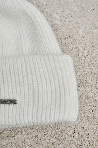 Gorro de angora y lana Hugo - Blanco