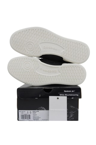 Leren Slip-ons Club C 85 WM - Zwart en Wit