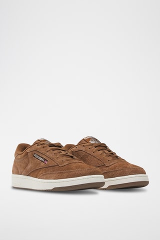Nubuck Sneakers Club C 85 - Bruin