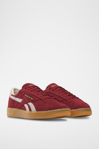 Leren Sneakers Club C Grounds UK - Bordeauxrood