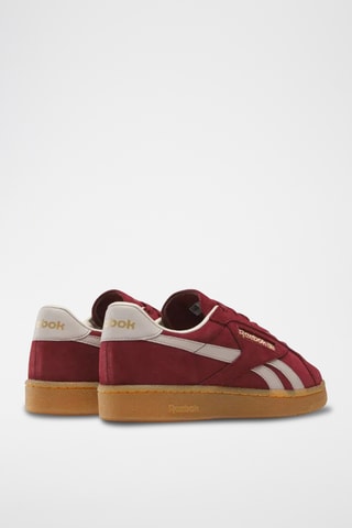 Leren Sneakers Club C Grounds UK - Bordeauxrood