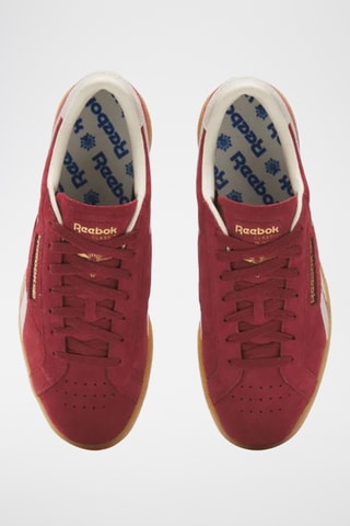 Leren Sneakers Club C Grounds UK - Bordeauxrood