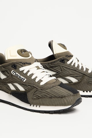 Sneakers Classic Leather Pump - Donkergroen