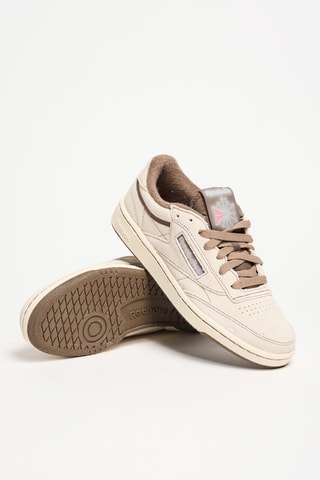 Nubuck Sneakers Club C 85 Vintage - Beige