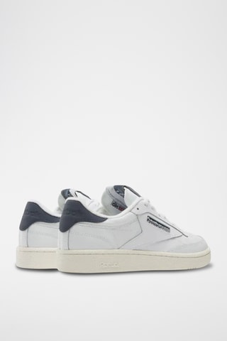 Leren Sneakers Club C85 - Wit 