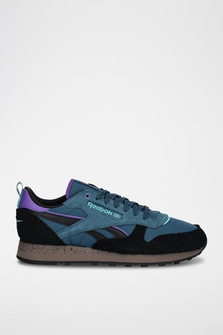 Nubuck Sneakers Classic - Pauwblauw