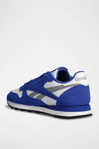 Nubuck Sneakers Classic - Kobaltblauw
