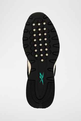 Nubuck Sneakers Classic Leather 2400 - Zwart