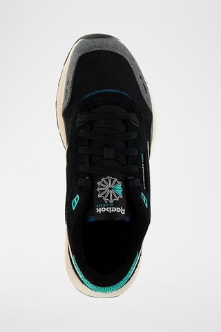 Nubuck Sneakers Classic Leather 2400 - Zwart