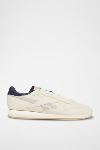 Leren Sneakers Classic Premium - Ecru