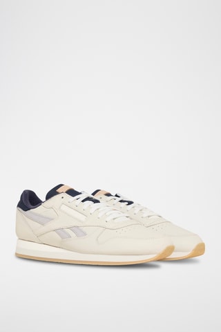 Leren Sneakers Classic Premium - Ecru