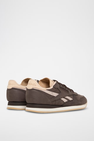 Leren Hardloopschoenen Classic Premium - Bruin