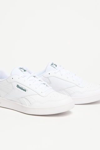 Leren Sneakers Court Advance - Wit 
