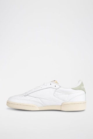 Leren Sneakers Club C 85 Vintage - Wit