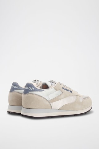 Leren Sneakers Classic Leather Wet Nylon - Beige